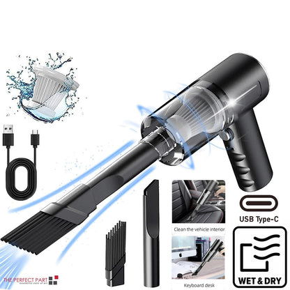 120W Cordless Handheld Vacuum Cleaner Small Mini Portable Car Auto Home Wireless