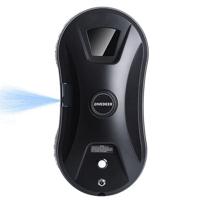 Window Cleaning Robot 5600PA Large Suction Electric Spray Window Cleaning Robot Fall Prevention Remote Cleaner