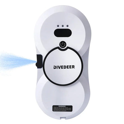 Window Cleaning Robot 5600PA Large Suction Electric Spray Window Cleaning Robot Fall Prevention Remote Cleaner